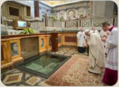 "Звіщати, свідчити та поклонятися", - Папа Франциск в базиліці святого Павла за мурами 
