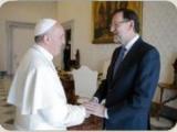 Папа зустрівся з головою уряду Іспанії
