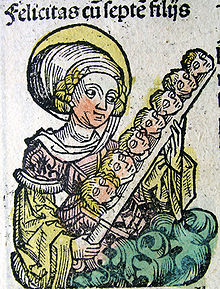 220px-nuremberg_chronicles_-_felicitas_with_her_seven_sons_cxiiiir