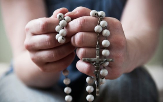 praying