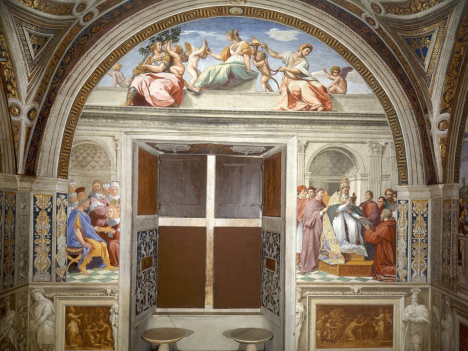 Raphael_-_Cardinal_and_Theological_Virtues