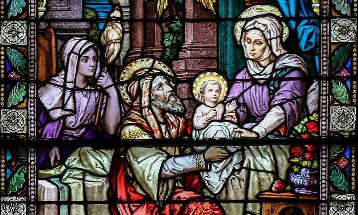 nativity of the blessed virgin mary вітраж